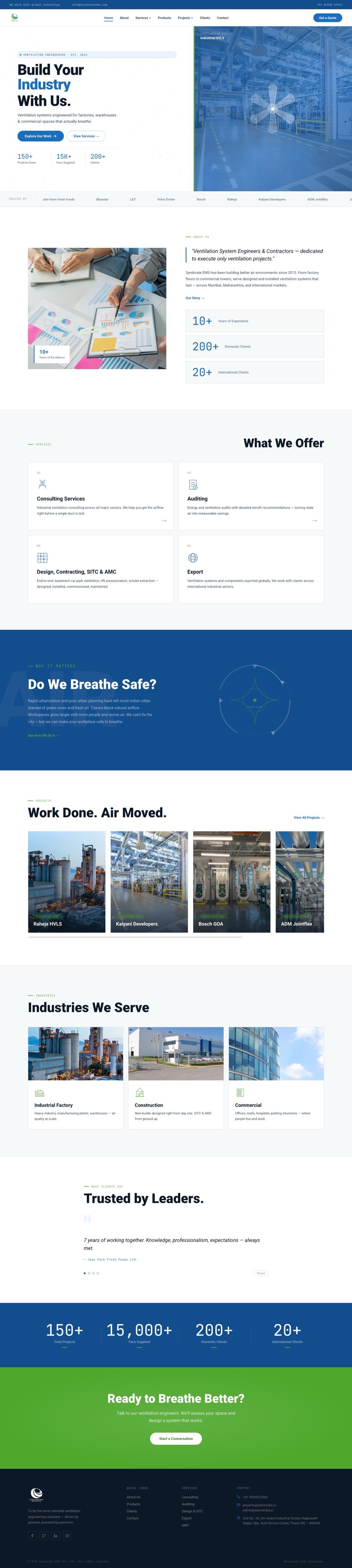 Syndicate EMS, full site